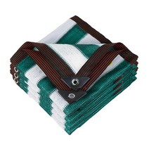 온실 심기용 그늘망 사용 정원 야외 시설 및 활동, 2mx4m, 그린 화이트, 체육, 1개