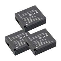 DMW-BLG10 BLG10 BLE9 1800 파나소닉 루믹스 DMC GF6 GX7 GF3 GF5 ZS100 ZS60 LX100 GX85, 03 3 Battery