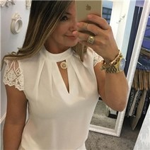 랩블라우스 여름 반팔 인견 바스락 냉장고 레이온 실크 어깨뽕 꽃무늬 쉬폰 스탠드 칼라