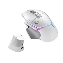 로지텍코리아마우스(G502xPLUS)충전세트, 화이트 세트