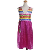 봉봉러브 실크 색동 한복앞치마 (175) 앞치마, 1개, 한복 초록