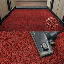 매직크린 프리미엄 투톤쿠션 롤매트 블랙레드 9M, 본상품