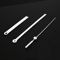 국산정품(A형) 벽시계바늘 AT15 [분바늘120mm] 흰색 벽시계부품 시계만들기 시계수리, (A형)시계바늘-AT15-흰색