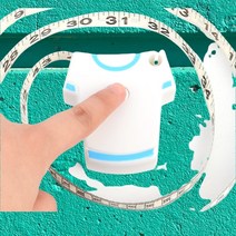 핫딜몬 티셔츠 옷치수줄자 1.5m 허리줄자 피팅 귀여운 어린이 치수