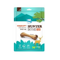 자연애 헌터본 강아지껌 16P, 1개, 사슴고기