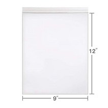 Reclosable Plastic Zip Bags Ploy Bags Clear Sealing Storage Plastic Bag 1 Gallon 9x12