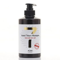 아오미 세븐 데이즈 샴푸 500ml 모공강화 두피건강