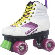 Roces Roces 550041 Model Kolossal Roller Skate WPY 2, 01 화이트/퍼플/옐로우_01 US 3 M/5 W