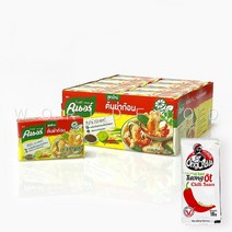 태국 유니레버 크노르 똠양큐브 똠얌꿍 박스24개입 TOMYUM CUBE THAIFOOD, 24g (칠리10g묶음), 24개
