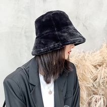 여성겨울벙거지 벙거지골프모자 여자겨울버킷햇