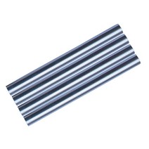 4 PCS 알루미늄 합금 텐트 폴리 수리 튜브 캠핑을위한 단일 막대 수정 파이프 avening 액세서리 응급 상황, 은