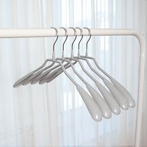 씨인크 논슬립 코팅 옷걸이 여성 남성 다용도 셔츠 니트 정장, 여성용 상의코팅 옷걸이 그레이, 300개