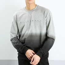 하트비트 남성용 헤엘튼 맨투맨 베이직핏 라운드 긴팔 티셔츠 빅사이즈 커플룩 단체복
