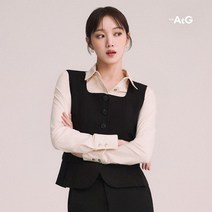 [The AtG] 더엣지 23SS 스프링 베스트, 바닐라, 66