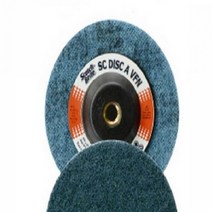 뉴리웹 SC디스크 100MM CRS 120방 갈색 연마천 폴리싱디스크 샌딩폴리싱