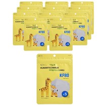 휴먼텍아이숲황사마스크(소형)(KF80), 1개, 60매