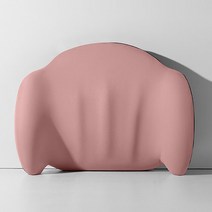 자동차 메모리폼 목 베개 뒷 경부 요추 지지 머리 받침 등 패드 사무실 인테리어 액세서리, [09] 08 Pink