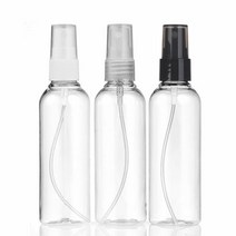 허브스프레이 50 60 80 100ml 스프레이용기, 투명용기 투명캡, 1개