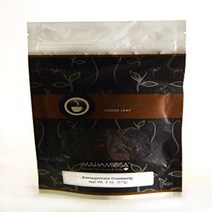 Mahamosa Pomegranate Cranberry Black Tea 2 oz Loose Leaf Black Tea Blend (with cranberry slices ra, 1