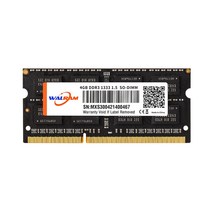 WALRAM Memoria Ram DDR3 4GB 8GB 노트북 1333MHz 1600MHz 1866MHz 204pin 메모리 RAM (Intel 및 AMD 용), 07 DDR3L 4GB 1333MHz