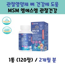 MSM플러스 일양 엠에스엠 비타민D 아연 120정
