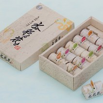 수채화 꽃피는녹차 선물세트 6호, 1set, 꽃피는녹차10ea