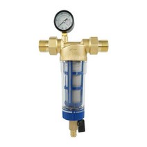 지하수 여과기 수돗물 정수기 이물질 석회질제거 녹물, 21.5x15.5cm, 1개