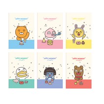 카카오프렌즈 1200 해피모먼트 신학기 무선제본 노트 1개, 프로도