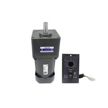 유도전동기 6IK200RGU-CF 200W 220V 단상 AC 기어 감속 속도 제어 모터 가역 + 속도 조절기, 19.7RPM