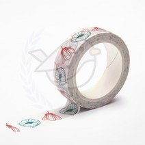 새임 마스킹테이프 어텀플라워 15MM 종이테이프 카바링테이프 인쇄테이프
