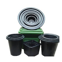 꽃누리가드너 프라스틱화분 플분 사각화분 재배분 분재분, 그린정사각11호