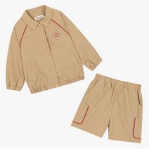 밀리밤 NC02 아이좋아 캠핑 아노락세트 MLMS22961
