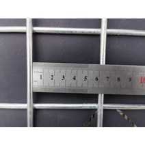 해태망 울타리망 비둘기망 고라니망 노루망 그물망 울타리망 Anyi 아연 도금 철 와이어 용접 메쉬 건설 메쉬 번식 격리 메쉬 두꺼운 개 케이지 와이어 울타리 보호, 66cm 구멍 5.8mm 두께1m2m 1개 무료