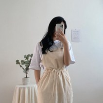 [ETC] [기타브랜드]네쥬 여성 봄 여름 레터링 오버핏 박스티 반팔 티셔츠
