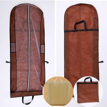 옷커버 드레스커버 한복보관커버 웨딩드레스보관 코트커버 한복커버, 베이지