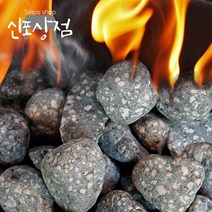 신포상점 맥반석돌 굴림자갈 1kg 구이용 맥반석 돌자갈 돌구이 구이돌 원예용 조약돌 수경돌 삼겹살자갈 수경재배 자갈불판 가공맥반석 고기자갈 자갈삼겹 화분, 맥반석자갈(40-50mm)1kg