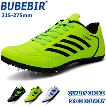 BUBEBIR® 2022 새로운 패션 러닝화 남성용 러닝화 스파이크 스니커즈 남성용 스파이크 남성용 골프화 여성용 스파이크 골프화 수제 골프화 경량 운동화 높이 5cm