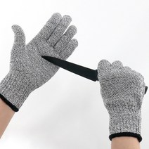 손 베임 방지 안전장갑 자상방지, L, 1개