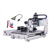 우드라우터 목재라우터 목재 CNC 라우터 4030 조각기 USB 500W 3040 Metail 밀링 머신 400X300mm 목공 선반 자동 검사 도구, T-500W 3axis