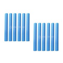 튜빙 파이프 용 12x 트램폴린 인클로저 극 폼 슬리브 보호대, 설명한대로, 파란색