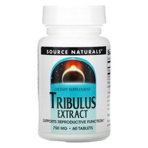 소스 내추럴스 Source Naturals 트리뷸러스 750mg 60정 US 직배송, 1PACKAGE, 상세참조