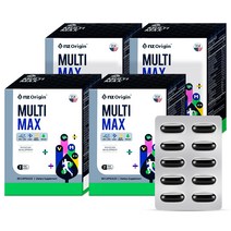 엔젯오리진 멀티맥스 대용량 240캡슐 8개월분 종합비타민 +미네랄 +오메가3 +루테인 복합 혈중 중성지질 혈행 개선에 도움을 줄 수 있음