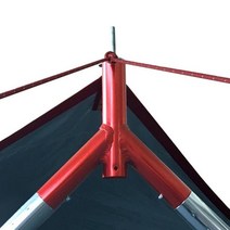 휴대용 캠핑 텐트 방수포 캐노피 천막 막대 쉼터 스탠드 차양, 02 Red