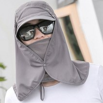 아웃도어 사계절 햇빛가리개 모자 자외선차단 등산 연 베이지