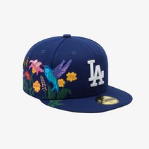 [백화점매장 정품출고] 뉴에라 야구모자 볼캡MLB 블루밍 LA 다저스 사이즈 캡 다크 로얄