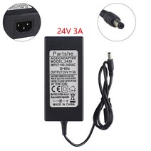 CTTP-244Plus/243E/342E 용 24V 3A 5.5*2.5mm AC/ DC 어댑터 TTP- T300E 342 245 247 4403 바코드 프린터, 01 Adapter Only, 01 Adapter only