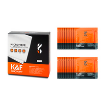 [정품] K&F CONCEPT 다목적 초극세사 고급융 20매 휴대폰 렌즈 클리너 카메라필터 안경닦이 개별포장, 단품