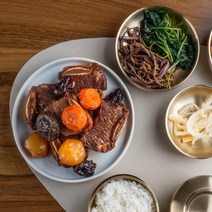 [삼형제갈비찜] 갈비찜 (기름제거) 초이스등급, 5팩, 1kg