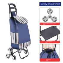 수레 접이식 캠핑 카트 웨건 캐리어 손 보관 홈 쇼핑 휴대용 노인 식료품 트롤리 시티 클라이밍 도매, 없음, 2