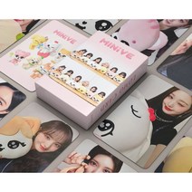 아이브 포카 키치 2023 굿즈포카 55장, 블랙&핑크
